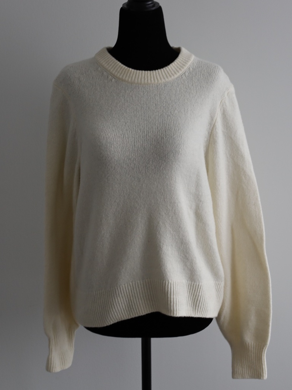 Gap Cash Like Crew Sweater Birch Soft Cozy Neutral